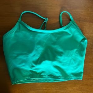 PINK tank cropped tank top/sports bra XS